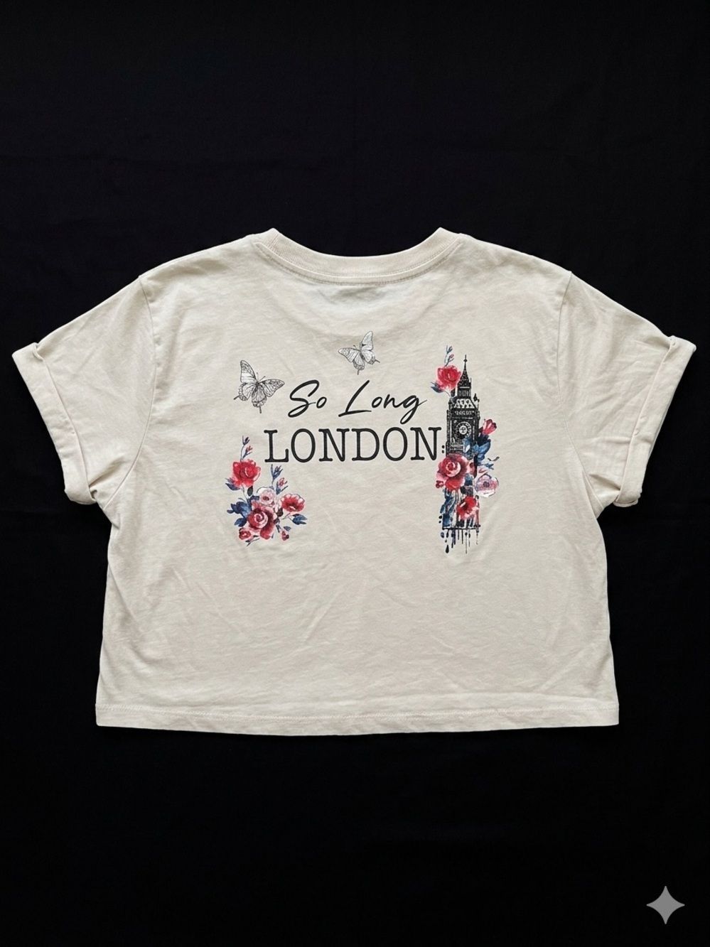Love and Lazy Days - So Long London Floral Graphic Tee - Taylor Swift